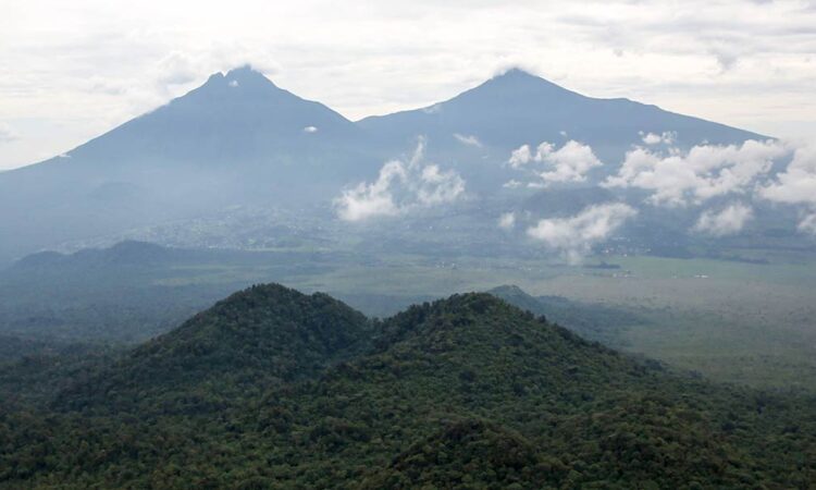 Mount Mikeno DR Congo